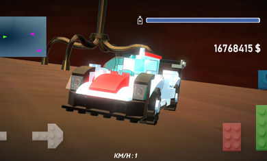 迷你积木车大碰撞