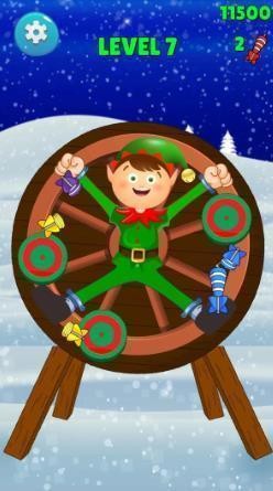 圣诞精灵飞镖挑战赛 圣诞精灵飞镖挑战赛