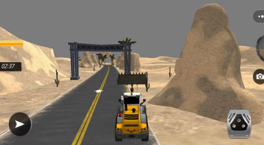 3D挖掘机驾驶模拟