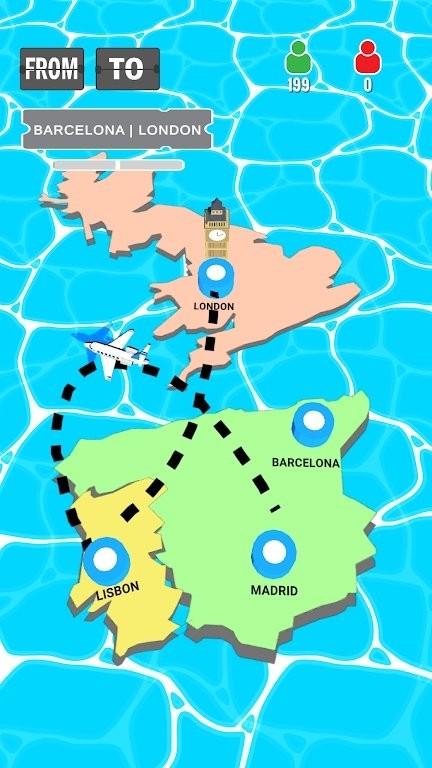 地图飞行模拟手机版(airline master)