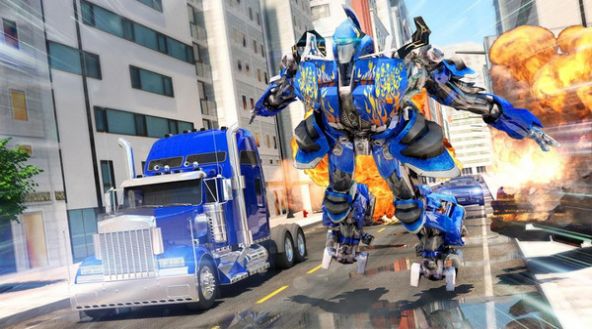 变形卡车擎天柱 变形卡车擎天柱