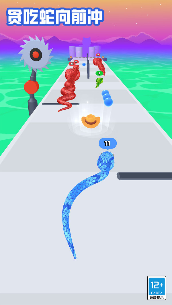 贪吃蛇向前冲手机版 贪吃蛇向前冲手机版